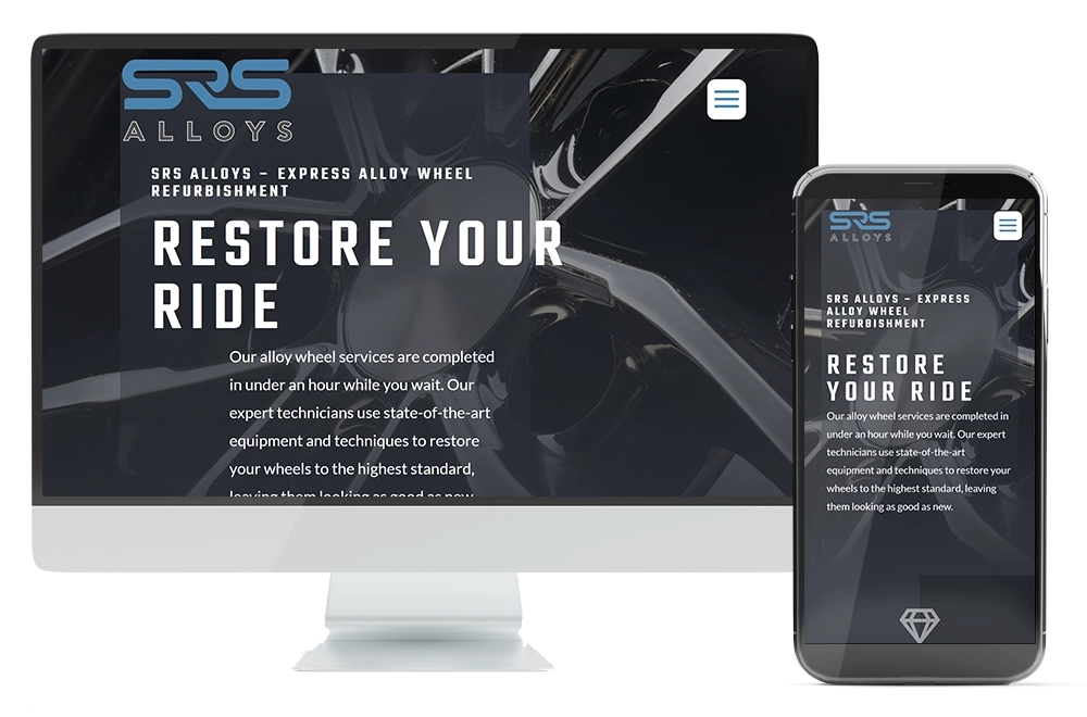 SRS Alloys Web Design by Grumpy Guy Studio